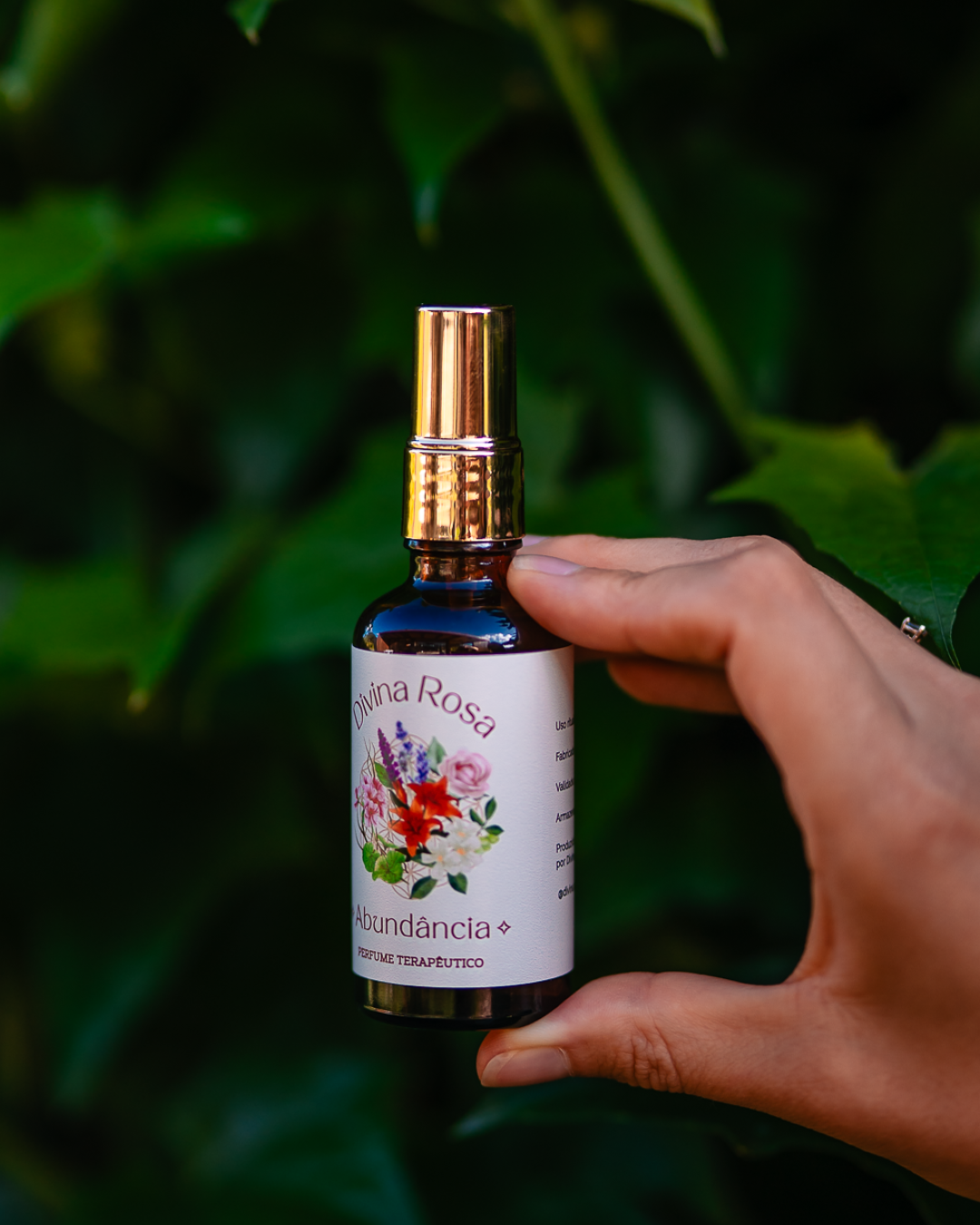 Abundância — Rosa vermelha, 7 raízes peruanas & água florida